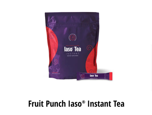 FRUIT PUNCH IASO INSTANT TEA - 30 SACHETS