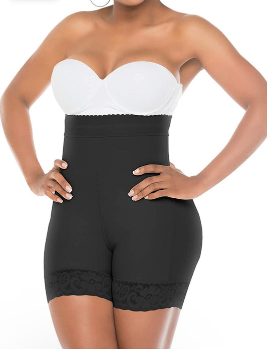 Strapless High Waist Compression Shapewear Tummy Control Colombians