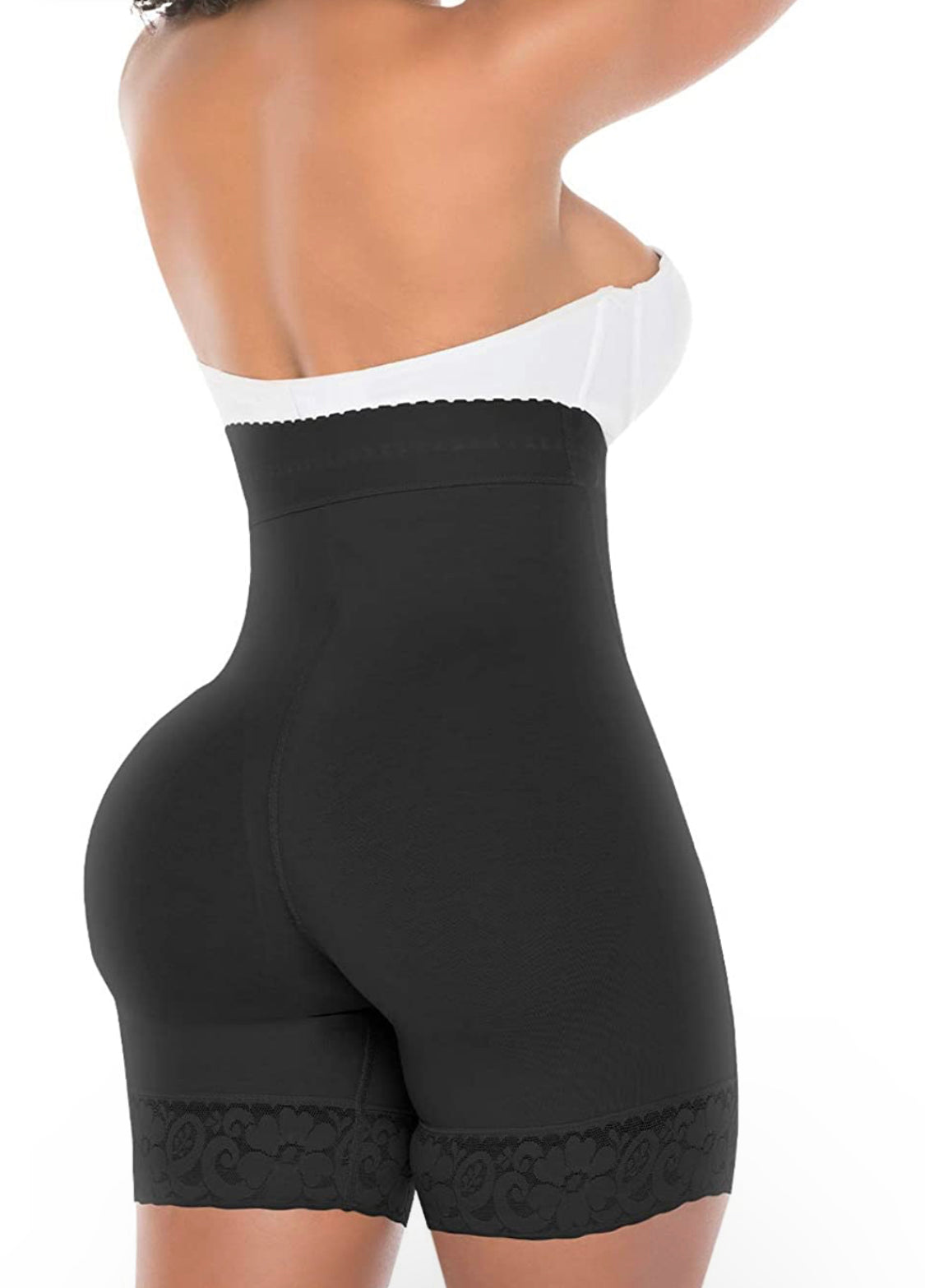 Strapless High Waist Compression Shapewear Tummy Control Colombians
